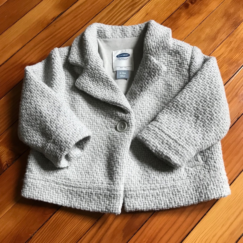 Old Navy Gray Baby Coat